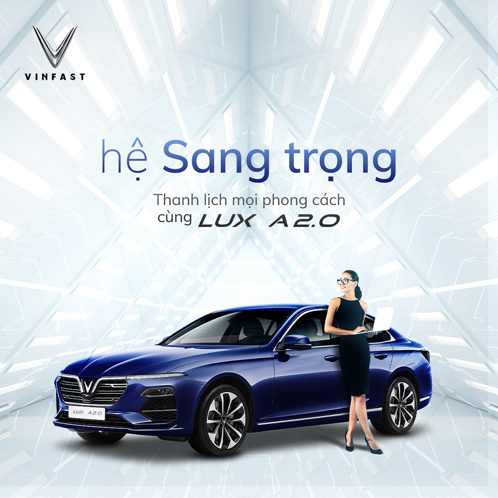 VinFast Lux A2 0 thanh lich moi phong cach